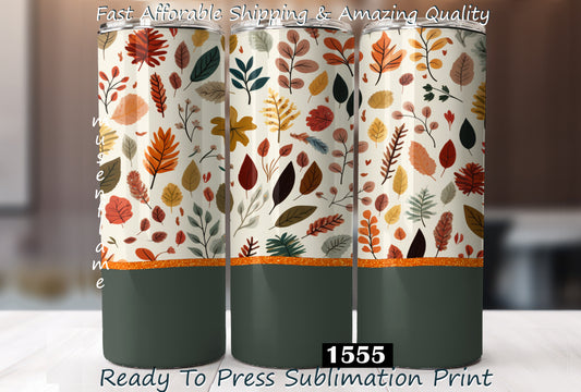 Split Floral, RTP Sublimation Tumbler Wrap, 30 oz, 20 oz, 15oz, 12 oz, Sublimation Print