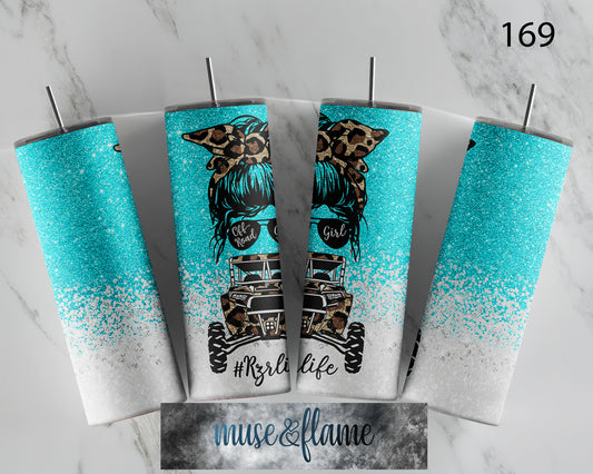 Rzrlife, RTP Sublimation Tumbler Wrap, 30 oz, 20 oz, 15oz, 12 oz, Sublimation Print