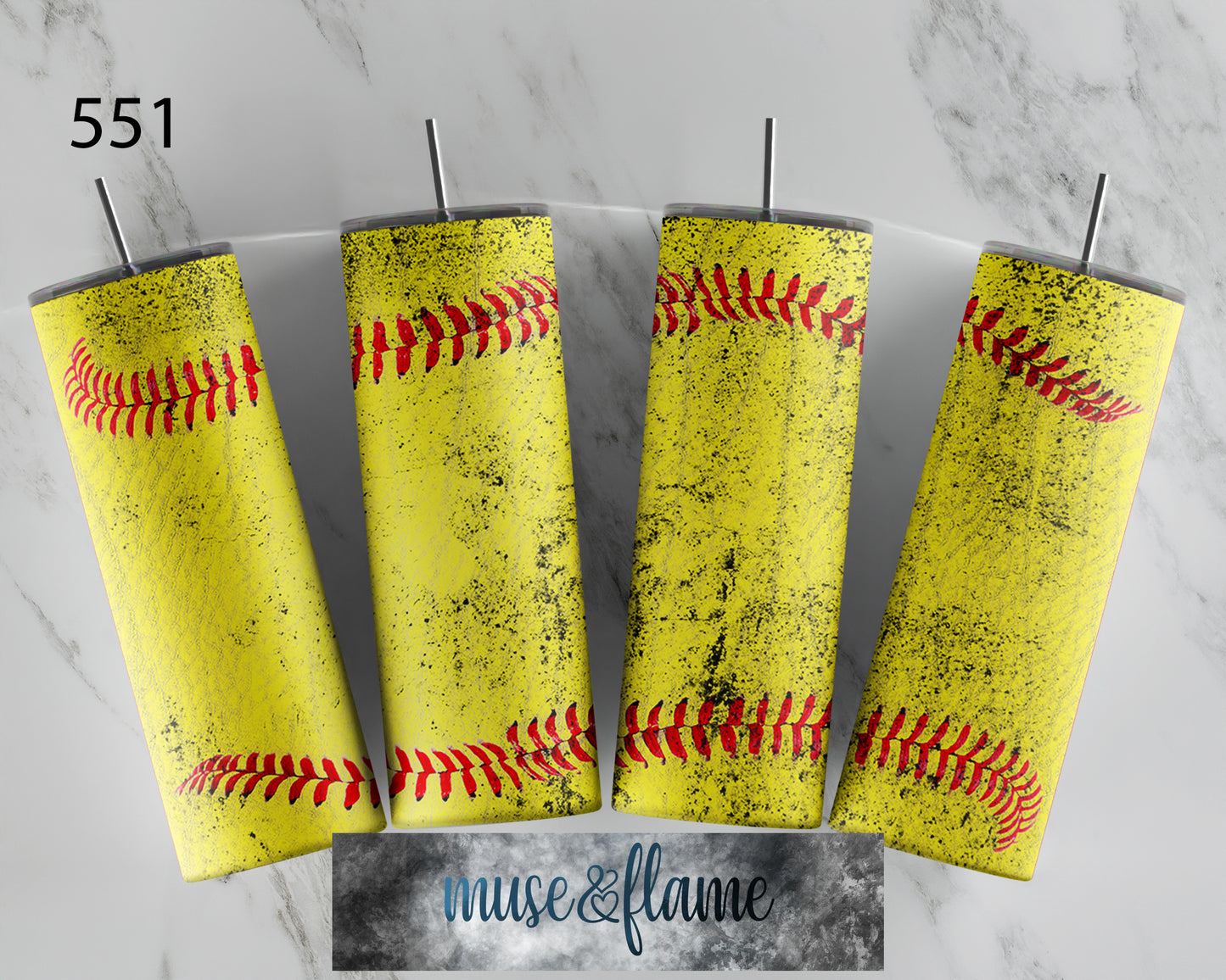 Softball / Baseball, RTP Sublimation Tumbler Wrap, 30 oz, 20 oz, 15oz, 12 oz, Sublimation Print