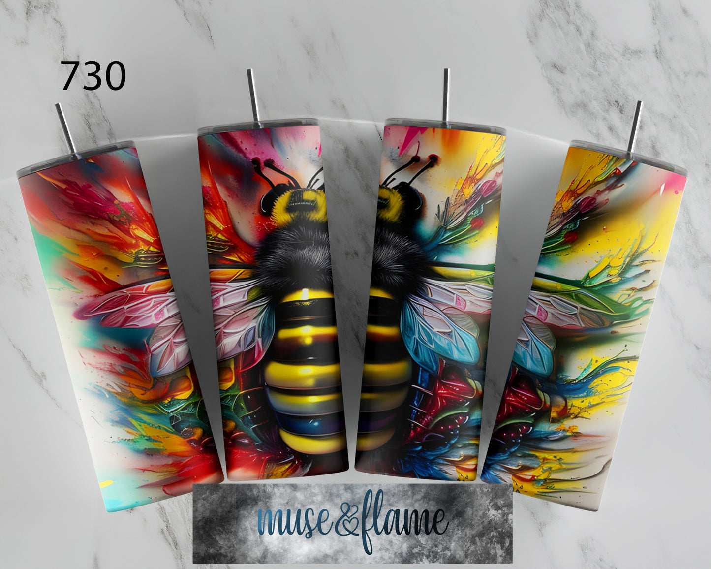 Bumble Bee, RTP Sublimation Tumbler Wrap, 30 oz, 20 oz, 15oz, 12 oz, Sublimation Print